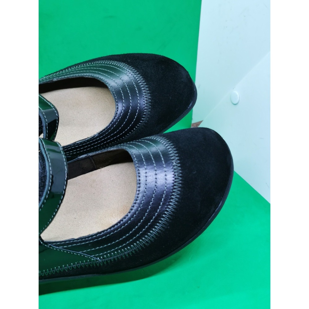 New NAOT Shoes Kirei Women's Size 9/ 40 Black Suede Leather Maryjane Comfort - Picture 8 of 16